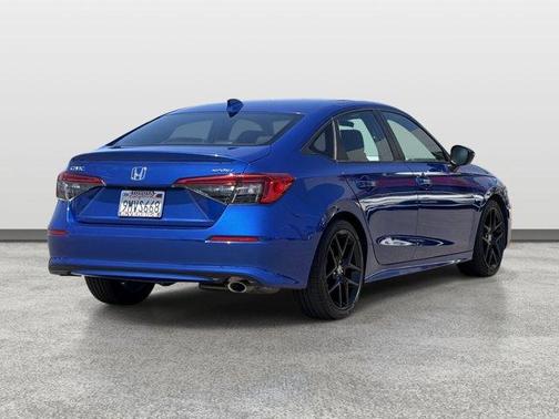 Aegean Blue Metallic 2024 Honda Civic Sport