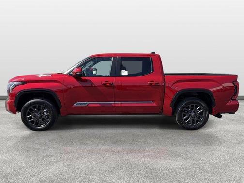 Red 2026 Toyota Tundra Hybrid Platinum