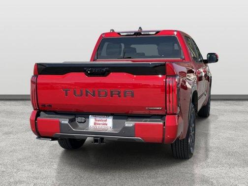 Red 2026 Toyota Tundra Hybrid Platinum