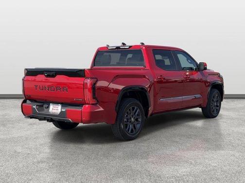 Red 2026 Toyota Tundra Hybrid Platinum