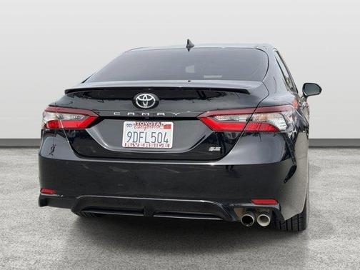 Midnight Black Metallic 2023 Toyota Camry SE