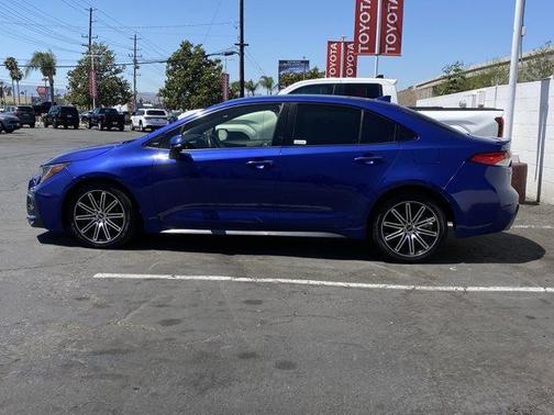 Blue 2020 Toyota Corolla SE