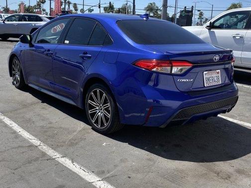 Blue 2020 Toyota Corolla SE