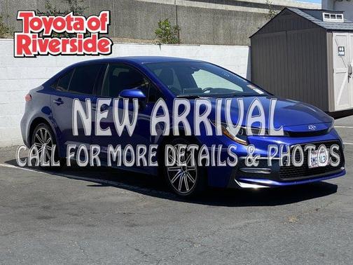 Blue 2020 Toyota Corolla SE