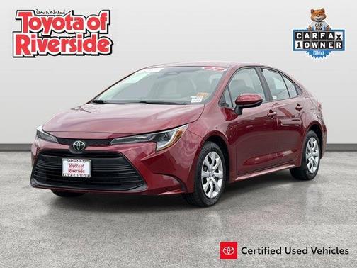 Ruby Flare Pearl 2024 Toyota Corolla LE