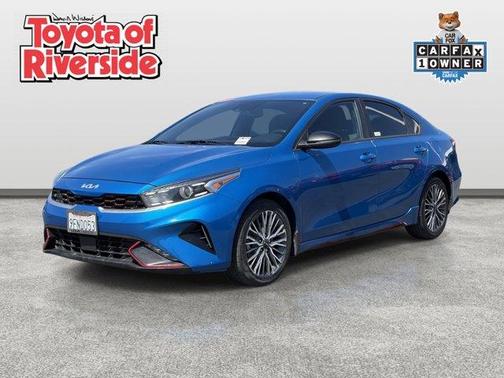 Blue 2023 Kia Forte GT-Line
