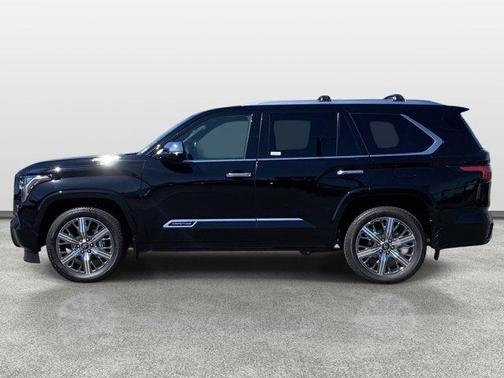 Midnight Black Metallic 2026 Toyota Sequoia Capstone