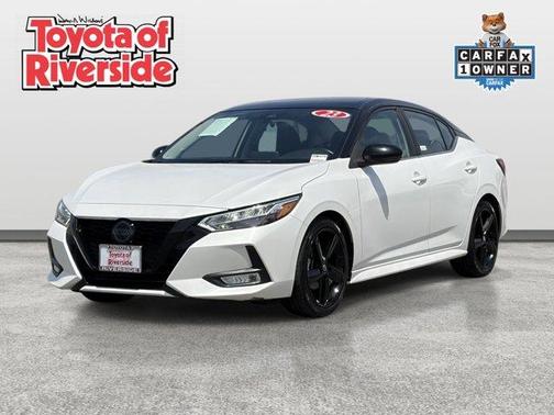 White 2023 Nissan Sentra SR