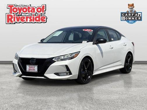 White 2023 Nissan Sentra SR
