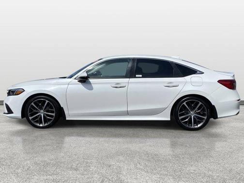 Platinum White Pearl 2023 Honda Civic Touring