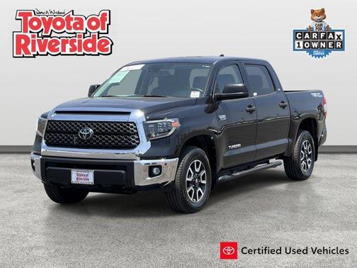Midnight Black Metallic 2021 Toyota Tundra SR5