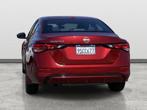 Scarlet Ember 2025 Nissan Sentra SV