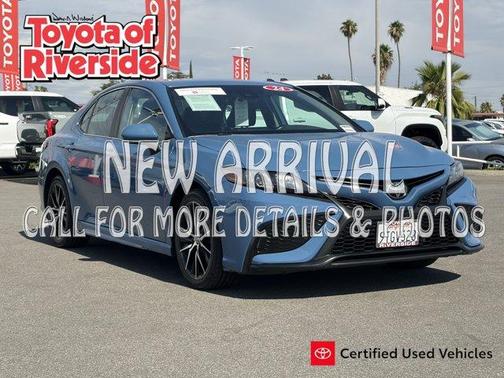 Blue 2024 Toyota Camry SE