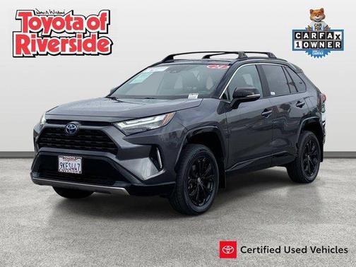 Midnight Black Metallic 2024 Toyota RAV4 Hybrid XSE