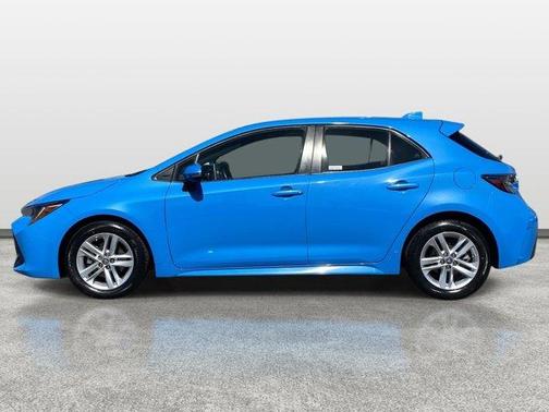 Blue Flame 2019 Toyota Corolla Hatchback SE