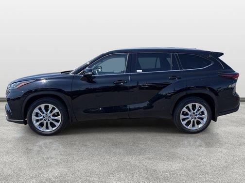 Midnight Black Metallic 2024 Toyota Highlander Limited