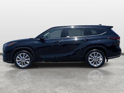 Midnight Black Metallic 2024 Toyota Highlander Limited