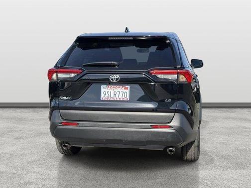 Midnight Black Metallic 2025 Toyota RAV4 LE