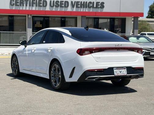 Glacial White Pearl 2023 Kia K5 EX