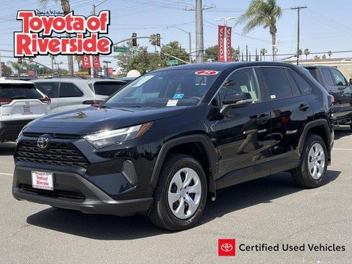 Midnight Black Metallic 2025 Toyota RAV4 LE