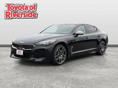Aurora Black 2022 Kia Stinger GT1
