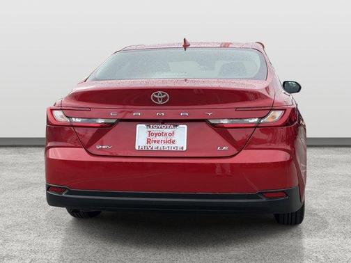 Red 2025 Toyota Camry LE