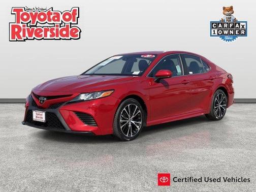 Red 2020 Toyota Camry SE