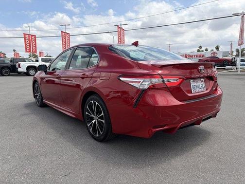 Red 2020 Toyota Camry SE