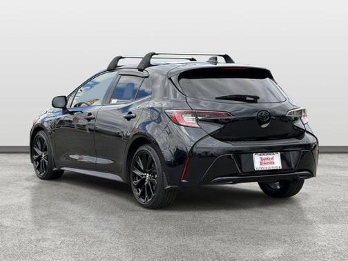 Midnight Black Metallic 2022 Toyota Corolla Hatchback Nightshade
