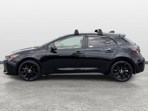 Midnight Black Metallic 2022 Toyota Corolla Hatchback Nightshade