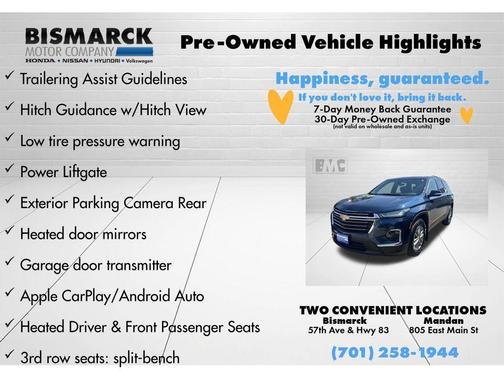 Northsky Blue Metallic 2023 Chevrolet Traverse LT Cloth