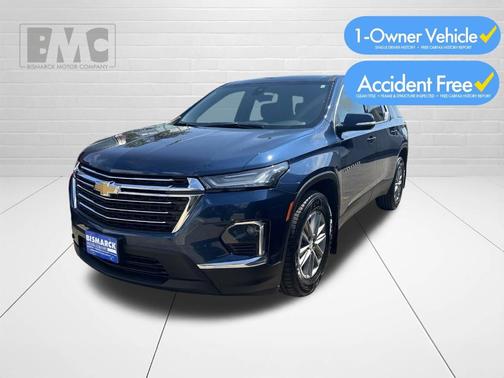 Northsky Blue Metallic 2023 Chevrolet Traverse LT Cloth