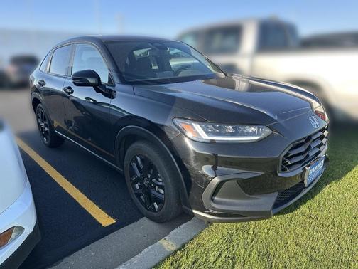 Crystal Black Pearl 2024 Honda HR-V Sport