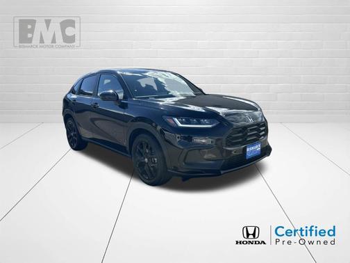 Crystal Black Pearl 2024 Honda HR-V Sport