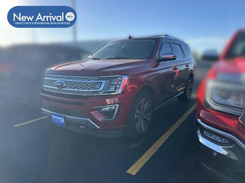 Red Metallic 2020 Ford Expedition Platinum