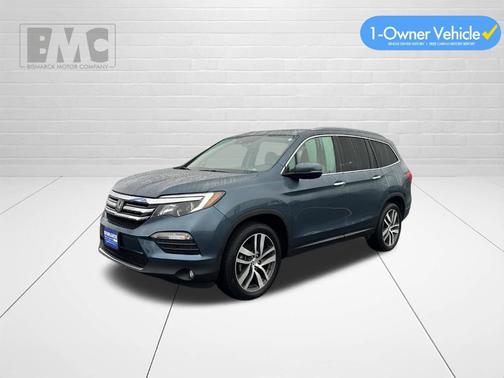 Steel Sapphire Metallic 2017 Honda Pilot Elite