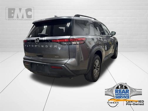 Gun Metallic 2025 Nissan Pathfinder SV
