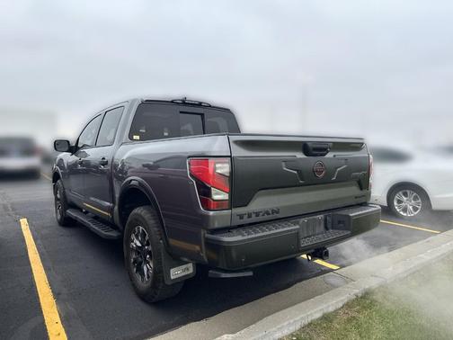 Gun Metallic 2024 Nissan Titan PRO-4X