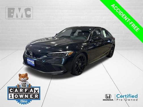Crystal Black Pearl 2024 Honda Civic Sport