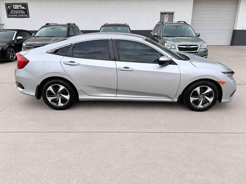 Lunar Silver Metallic 2020 Honda Civic LX
