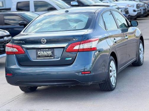 Blue 2013 Nissan Sentra SV