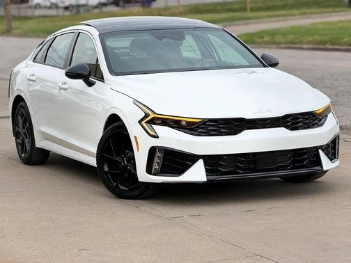 White 2026 Kia K5 GT Line 4dr Sedan