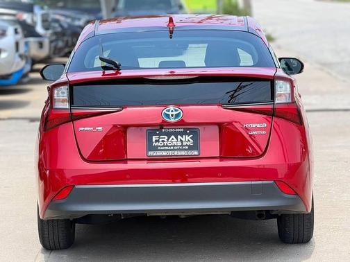 Supersonic Red 2019 Toyota Prius Limited