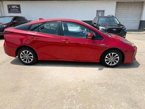 Supersonic Red 2019 Toyota Prius Limited