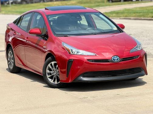 Supersonic Red 2019 Toyota Prius Limited