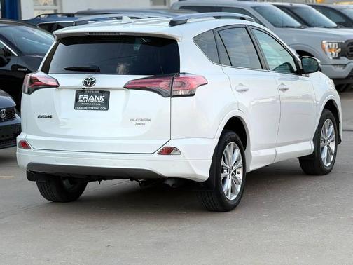 Blizzard Pearl 2018 Toyota RAV4 Platinum
