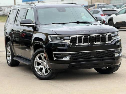 Diamond Black Crystal Pearlcoat 2022 Jeep Wagoneer Series II 4x4