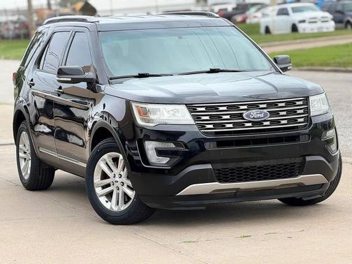 Shadow Black 2017 Ford Explorer XLT