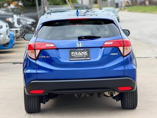 Aegean Blue Metallic 2018 Honda HR-V EX