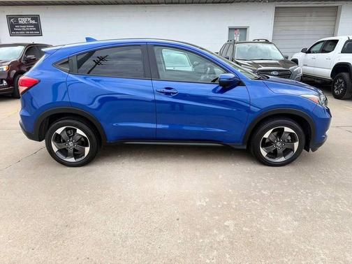 Aegean Blue Metallic 2018 Honda HR-V EX